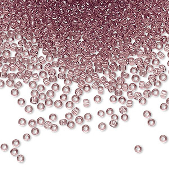 TR-11-6 - 11/0 - TOHO BEADS® - Transparent Light Amethyst - 7.5gms - Glass Round Seed Beads