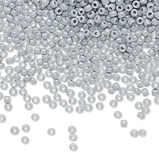 TR-11-53 - 11/0 - TOHO BEADS® - Opaque Grey - 50gms - Glass Round Seed Beads