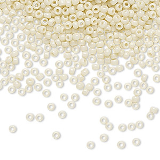 TR-11-51 - 11/0 - TOHO BEADS® - Opaque Light Beige - 50gms - Glass Round Seed Beads