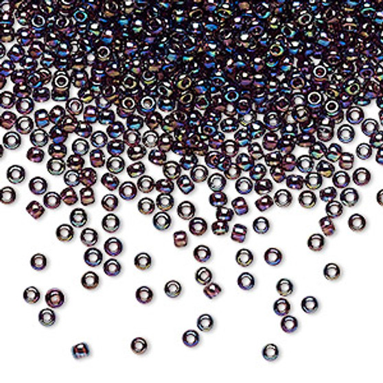 TR-11-166C - 11/0 - TOHO BEADS® - Transparent Rainbow Amethyst - 50gms - Glass Round Seed Beads