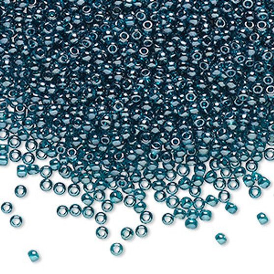 TR-11-108BD - 11/0 - TOHO BEADS® - Transparent Luster Teal - 50gms - Glass Round Seed Beads