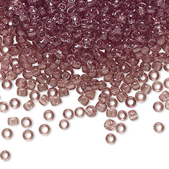 TR-08-6 - 8/0 - TOHO BEADS® - Transparent Light Amethyst - 7.5gm Vial - Glass Round Seed Beads