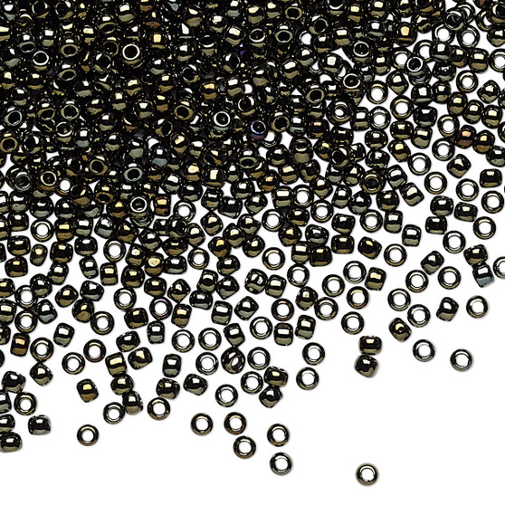 TR-11-83 - 11/0 - TOHO BEADS® - Opaque Metallic Iris Brown - 7.5gms - Glass Round Seed Beads