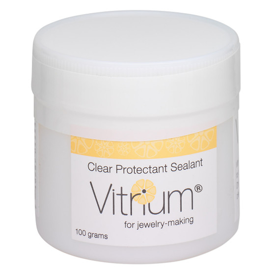 Vitrium® Clear Protectant sealant. Sold per 100-gram bottle.