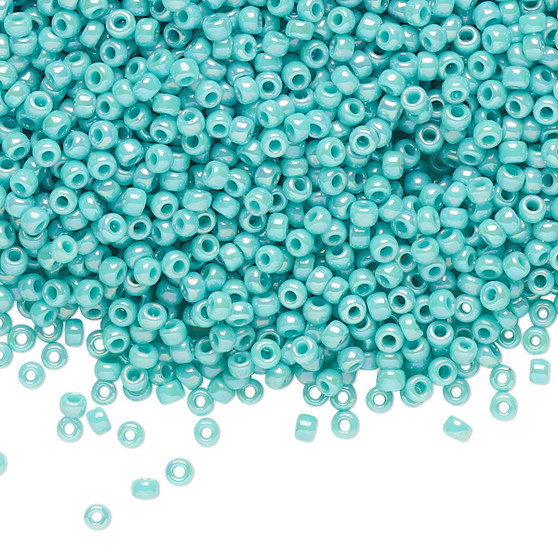 TR-11-413 - 11/0 - TOHO BEADS® - Opaque Rainbow Blue Turquoise - 50gms - Glass Round Seed Beads
