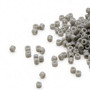 DB0731 - 11/0 - Miyuki Delica - Opaque Grey - 50gms - Cylinder Seed Beads