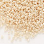 DB0204 - 11/0 - Miyuki Delica - Opaque Luster Light Beige - 50gms - Cylinder Seed Beads