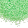 DB2040 - 11/0 - Miyuki Delica - Luminous Neon Lime - 50gms - Cylinder Seed Beads