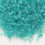 DB0904 - 11/0 - Miyuki Delica - Colour Lined Teal Green - 50gms - Cylinder Seed Beads