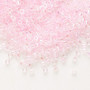 DB0071 - 11/0 - Miyuki Delica - Translucent Pink-lined Rainbow Pink - 50gms - Cylinder Seed Beads