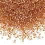 DB1241 - 11/0 - Miyuki Delica - Transparent Rainbow Marigold - 50gms - Cylinder Seed Beads