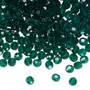 4mm - Preciosa Czech - Emerald - 24pk - Faceted Round Crystal