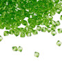 4mm - Preciosa Czech - Peridot - 144pk - Faceted Bicone Crystal