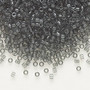 DB0708 - 11/0 - Miyuki Delica - Transparent Light Grey - 50gms - Cylinder Seed Beads