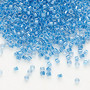DB0905 - 11/0 - Miyuki Delica - Transparent Colour-Lined Shimmer Sky Blue - 50gms - Cylinder Seed Beads