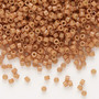 DB2107 - 11/0 - Miyuki Delica - Duracoat® Opaque Light Maple - 7.2gms - Cylinder Seed Beads