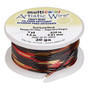 20 Guage - Artistic Wire® - Variegated Red / Gold / Black - 4 yard spool - copper