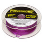 Cord, Powercord®, elastic, purple , 1mm, 14 pound test. Sold per 25-meter spool.