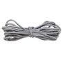 Cord, faux suede lace, lavender grey, 3mm. Sold per pkg of 5 yards.