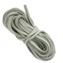 Cord, faux suede lace, olive-brown, 3mm. Sold per pkg of 5 yards.