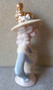 Porcelain half doll - Gwendolyn - 10cm high