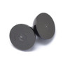 Magnetic Clasp - Round 15mm x 10mm with loops - Gunmetal - 2 pack - N45 Grade Strong Magnet, Long-Lasting Plated