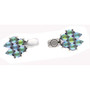 Last Stock: Cymbal RALAKI - GEM DUO Magnetic Clasp -  Ant Silver Plate - 1 set - 14.8mm x 6.9mm