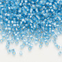 DB0692 - 11/0 - Miyuki Delica - Transparent Silver Lined Frosted Sky Blue - 50gms - Cylinder Seed Beads