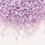 DB0629 - 11/0 - Miyuki Delica - Transparent Silver Lined Opal Light Purple - 50gms - Cylinder Seed Beads