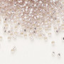 DB1433 - 11/0 - Miyuki Delica - Transparent Silver Lined Crystal Glazed Light Pink - 7.5gms - Cylinder Seed Beads
