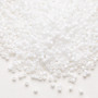 DB0351 - 11/0 - Miyuki Delica - Opaque Matte White - 50gms - Cylinder Seed Beads