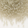 DB0383 - 11/0 - Miyuki Delica - Transparent Matte Crystal Glazed Luster Sand - 50gms - Cylinder Seed Beads