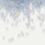 DB0381 - 11/0 - Miyuki Delica - Transparent Matte Crystal Glazed Luster Grey - 50gms - Cylinder Seed Beads