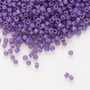 DB2140 - 11/0 - Miyuki Delica - Duracoat® opaque deep purple - 50gms - Cylinder Seed Beads