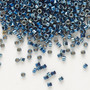 DB0514 - 11/0 - Miyuki Delica - opaque nickel-plated iris - 50gms - Cylinder Seed Beads