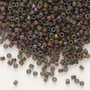 DB0131 - 11/0 - Miyuki Delica - opaque green gold luster moss - 50gms - Cylinder Seed Beads