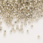 DB1831 - 11/0 - Miyuki Delica - Duracoat® opaque galvanized silver - 50gms - Cylinder Seed Beads