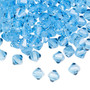 6mm - Preciosa Czech - Aquamarine - 144pk - Faceted Bicone Crystal