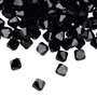 6mm - Preciosa Czech - Opaque Jet - 144pk - Faceted Bicone Crystal