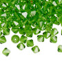 6mm - Preciosa Czech - Peridot - 144pk - Faceted Bicone Crystal