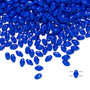 50grams Preciosa Mini Duos 4mm x 2.5mm Oval (Two Hole) Opaque Cobalt