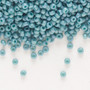 11-4702 - 11/0 - Miyuki - Opaque Matte Rainbow Nile Blue - 25gms - Glass Round Seed Bead