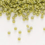 11-4697 - 11/0 - Miyuki - Opaque Matte Rainbow Seaweed Green - 25gms - Glass Round Seed Bead