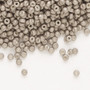 11-2091 - 11/0 - Miyuki - Opaque Matte Nickel plated - 25gms - Glass Round Seed Bead