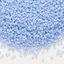 15-494F - 15/0 - Miyuki - Opaque Matte Blue Agate - 35gms Glass Round Seed Beads