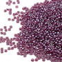 15-1834 - 15/0 - Miyuki - Transparent Colour Lined Violet - 35gms Glass Round Seed Beads