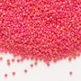 15-407FR - 15/0 - Miyuki - Opaque Matte Rainbow Coral - 8.2gms Vial Glass Round Seed Beads