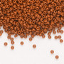 15-4459 - 15/0 - Miyuki - Duracoat Opaque Sienna - 8.2gms Glass Round Seed Beads