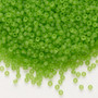 11-144F - 11/0 - Miyuki - Translucent Matte Lime - 250gms - Glass Round Seed Bead