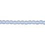 4mm - Czech - Transparent Sapphire Blue - Strand (16") - Glass Druk Round Bead